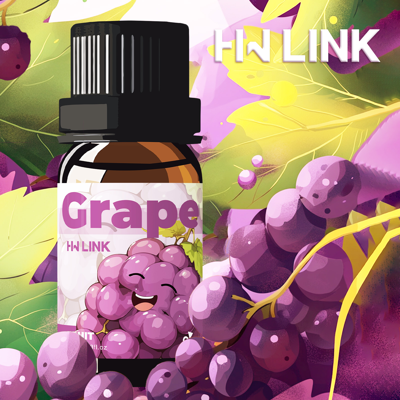 Home Fragrance For Diffuser - Grape Essential Oil 10ml Grape Fragrance