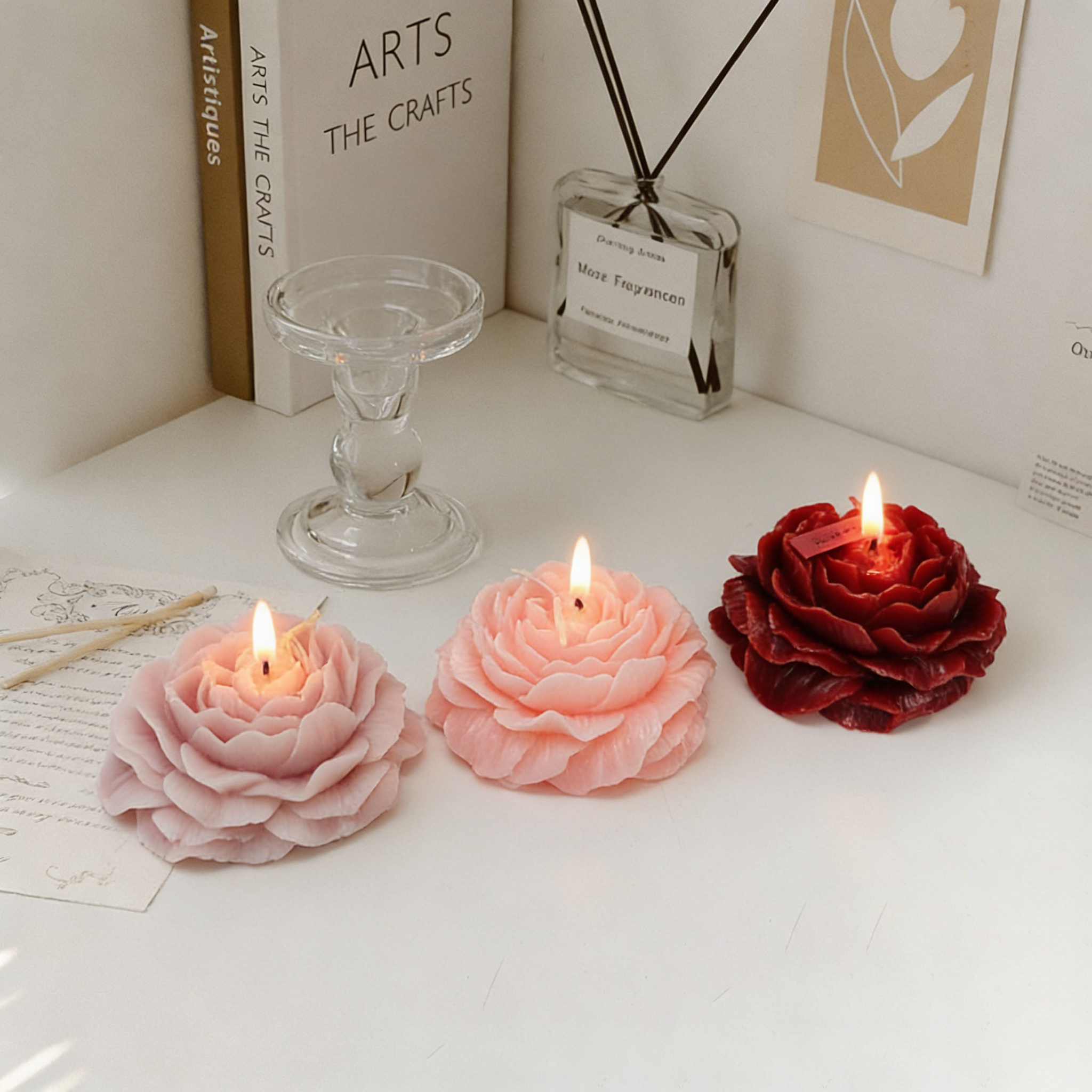 Home Fragrance Clearance - Clearance⭐10Pcs Peony Natural Soy Wax Smokeless