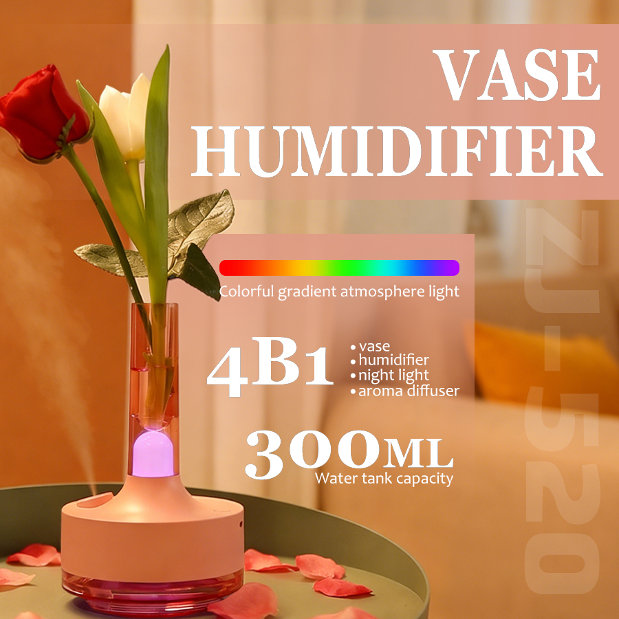 Home Fragrance Electric Diffuser - 2026 Vase Aroma Diffuser, Rechargeable Cool