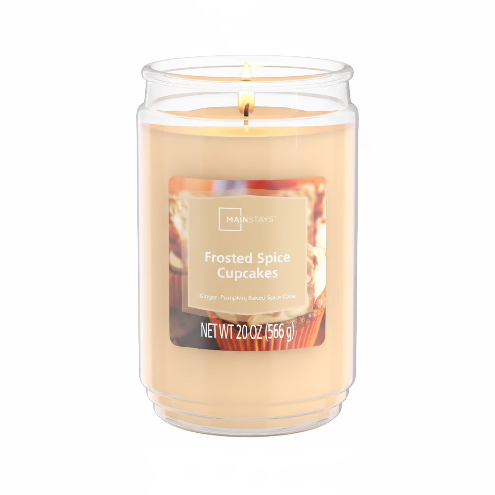 Home Fragrance Warm Vanilla - Frosted Spice Cupcakes Scented Candle Large