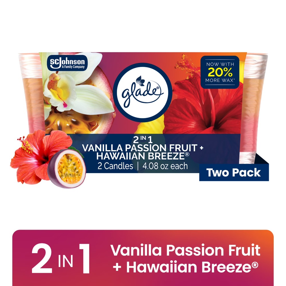 Home Fragrance - 2 in 1 Single Wick Scented