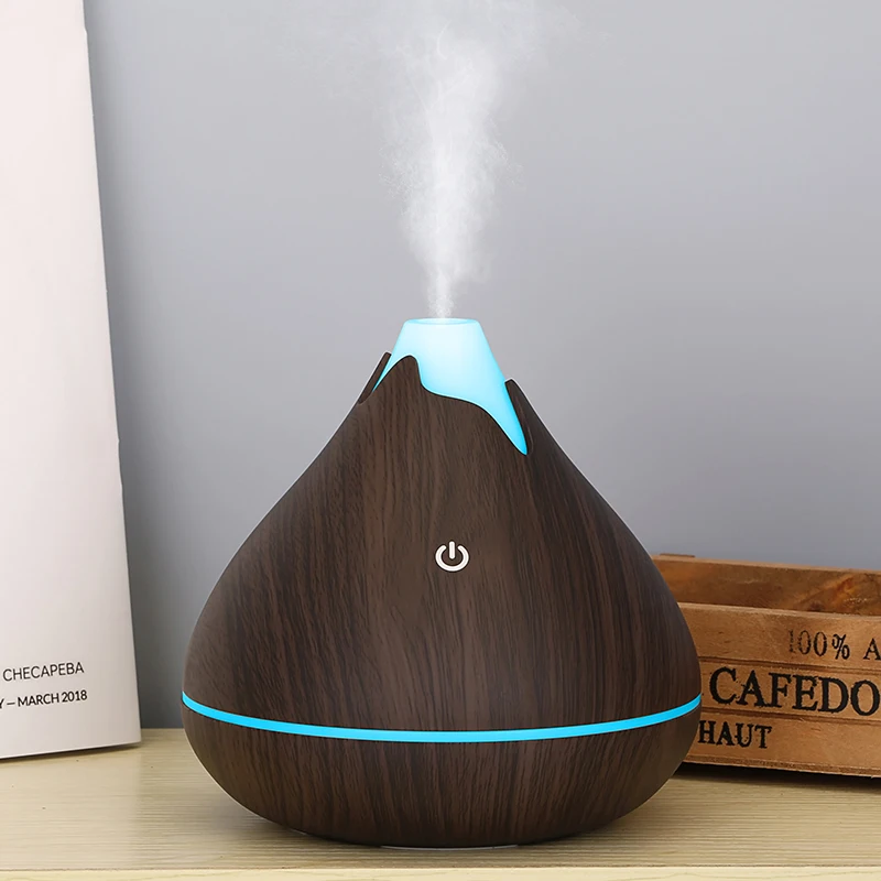 Home Fragrance For Diffuser - 350ML Aromatherapy Essential Oil Diffuser Wood
