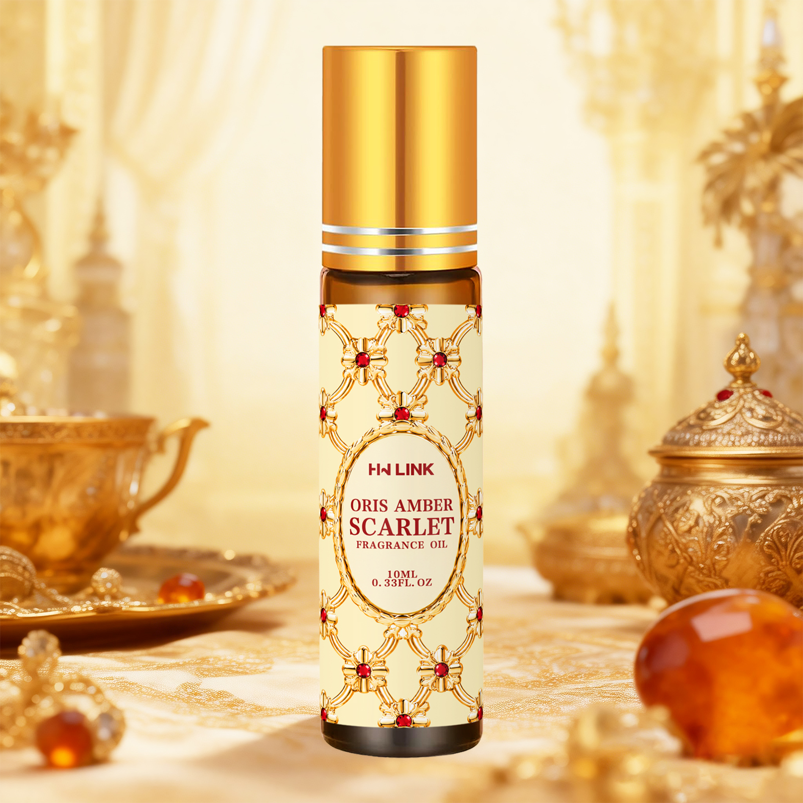 Home Fragrance For Diffuser - 10ml Oris Amber Scarlet Essential Oil
