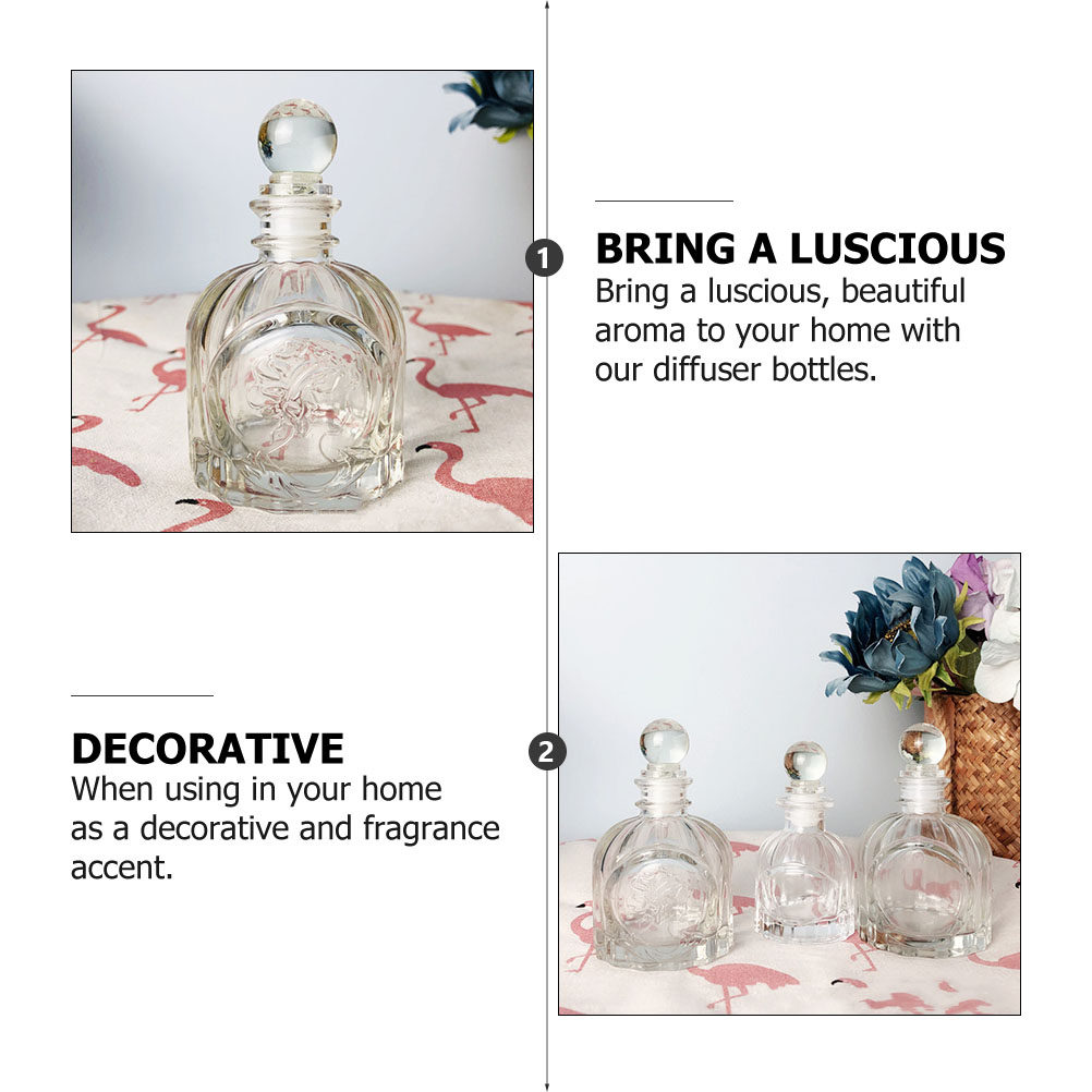 5Sets Fragrance Bottles Transp - Home Fragrance For Diffuser incelemesi ve fiyatı