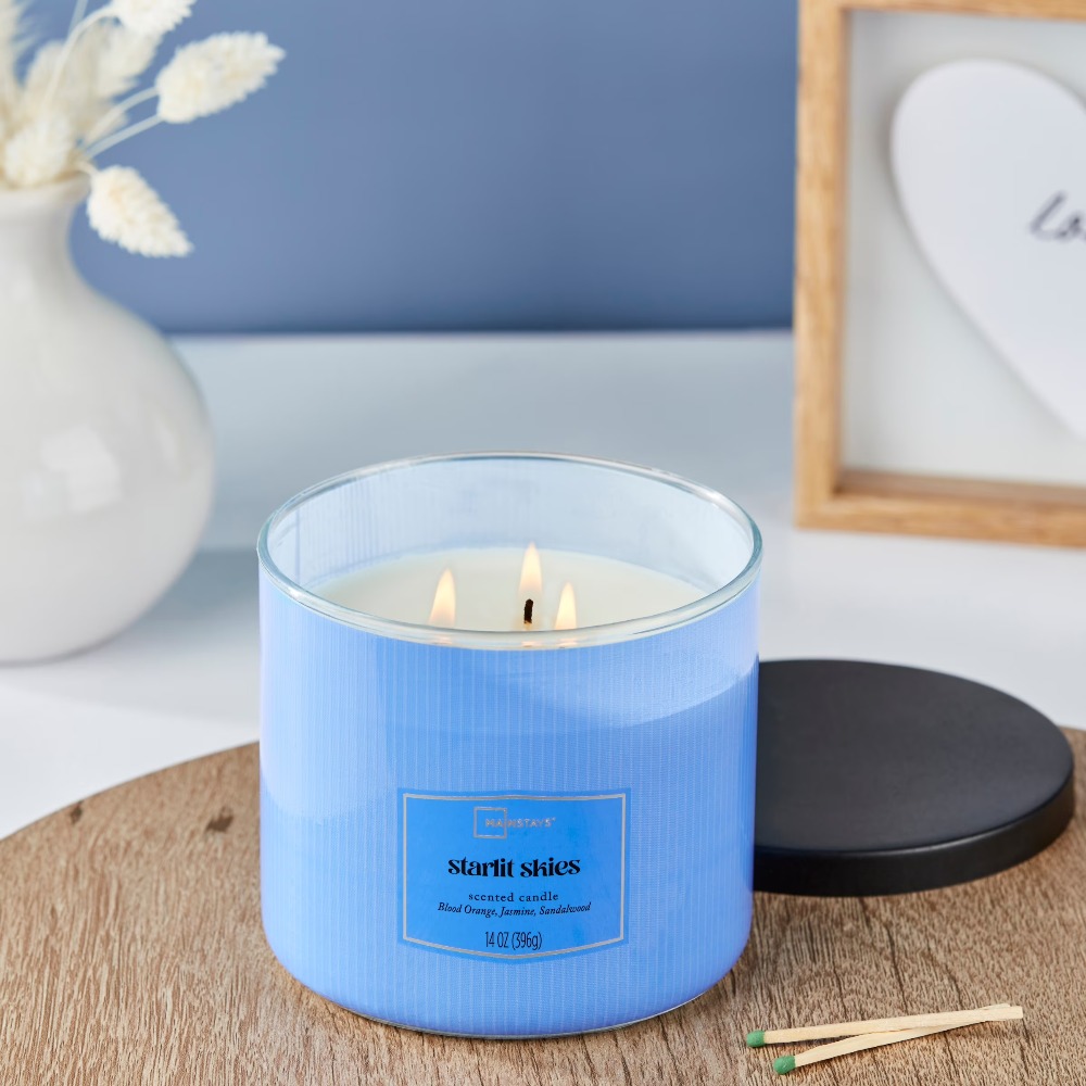 3 Wick Textured Wrapped Scente - Home Fragrance incelemesi ve fiyatı