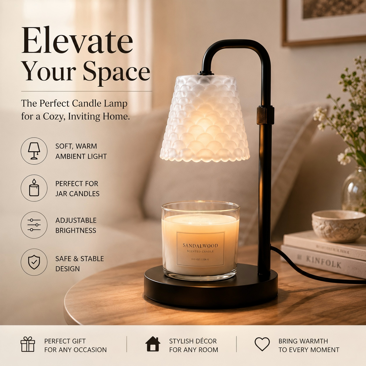 Flameless Candle Warmer Lamp w - Home Fragrance No 4 incelemesi ve fiyatı