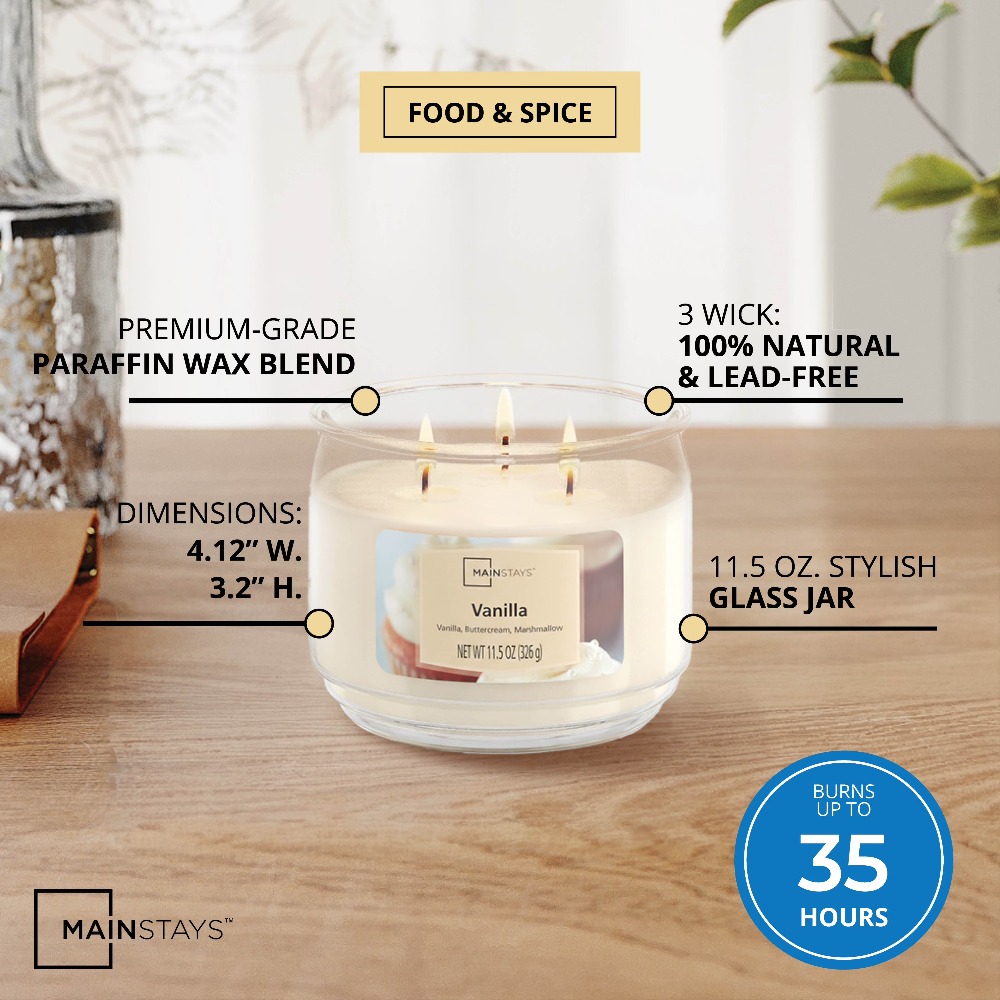 Vanilla Scented Glass Jar Cand - Home Fragrance incelemesi ve fiyatı