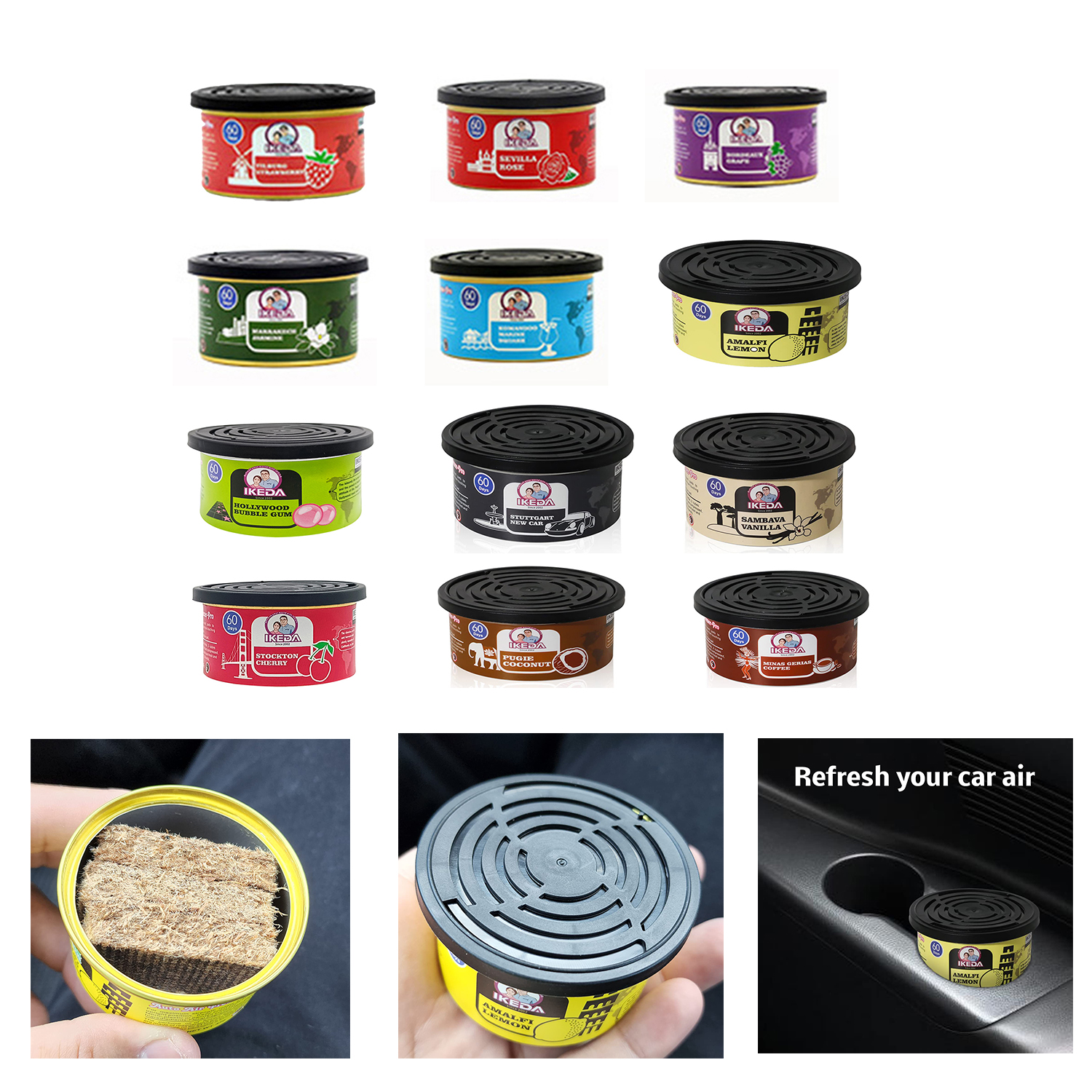 Car Air Freshener Bubble Gum S - Home Fragrance No 4 incelemesi ve fiyatı