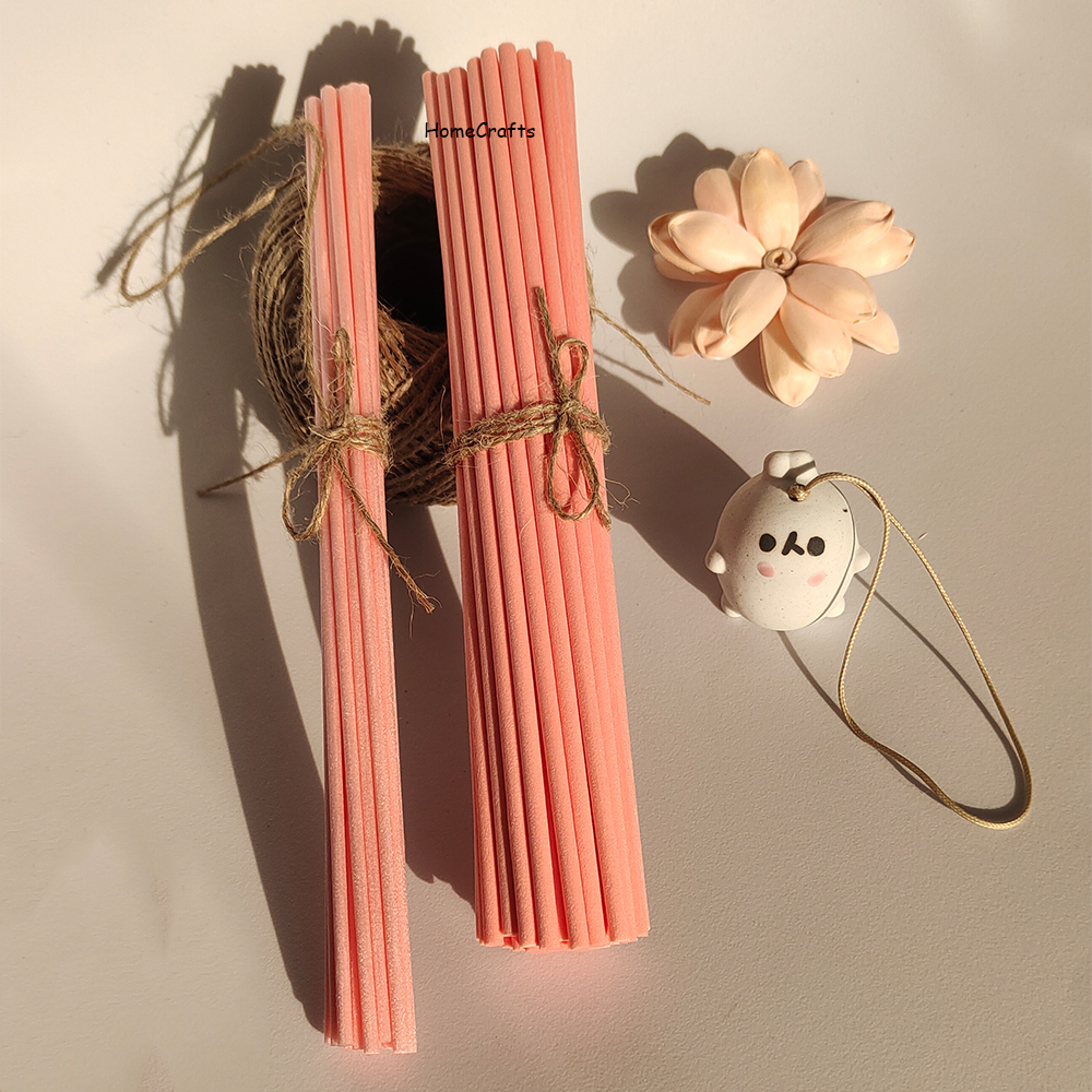 3mm/4mm 22cm Pink Fiber Rattan - Home Fragrance Diffuser Refills incelemesi ve fiyatı
