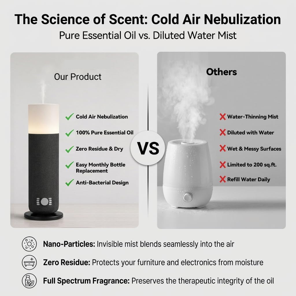 NAMSTE 120ML Tower Scent Diffu - Home Fragrance Electric Diffuser incelemesi ve fiyatı
