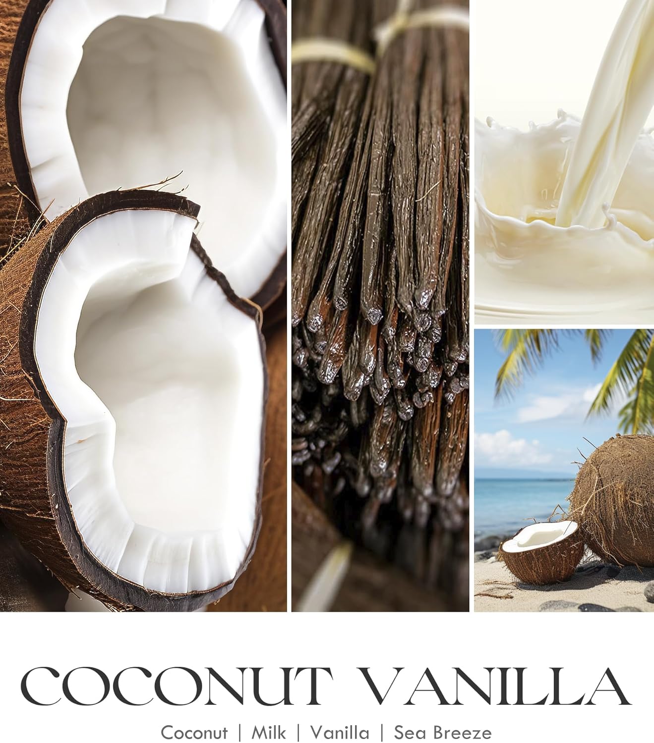 Coconut Vanilla Scented Candle - Home Fragrance incelemesi ve fiyatı