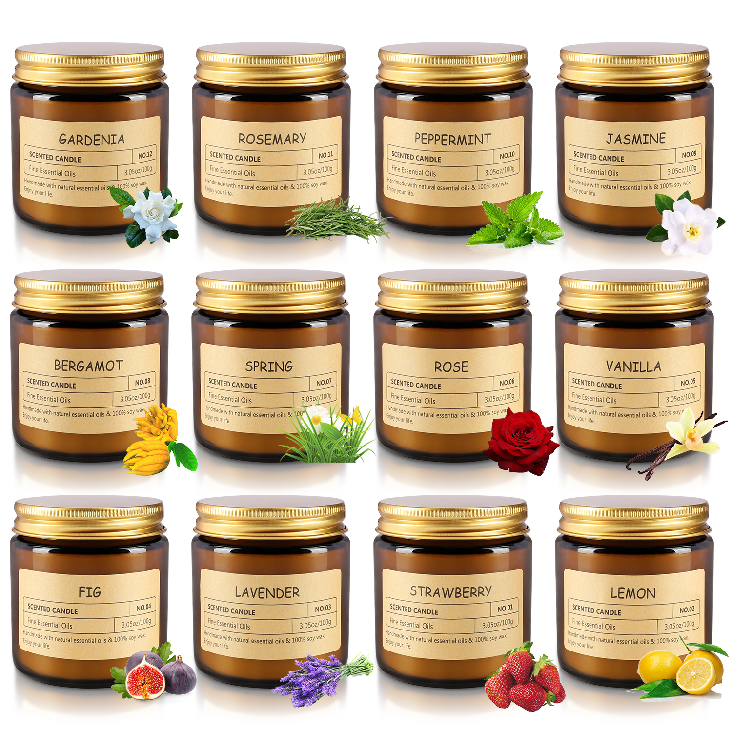 12 sachet scented candles with - Home Fragrance incelemesi ve fiyatı